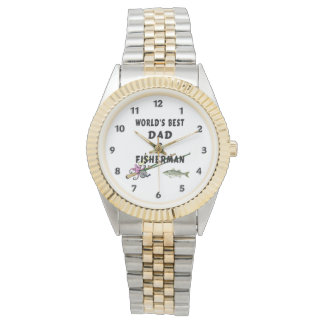 Reloj De Pulsera Padre Pesquero Mejor Papá