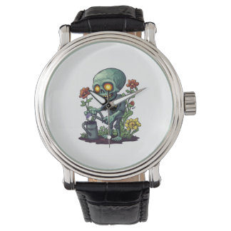 Reloj De Pulsera Padre Planta Zombie