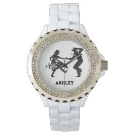Reloj De Pulsera País personalizado y danza occidental