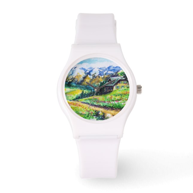 Reloj De Pulsera Paisaje (Anverso)
