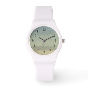 Reloj De Pulsera Paisaje abstracto con cielo sobredimensionado