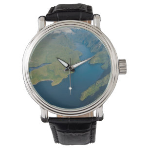 Reloj De Pulsera Paisaje costero en Great Bear Rainforest