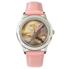 Reloj De Pulsera Paisaje de fantasía de Cockatoo Parrot