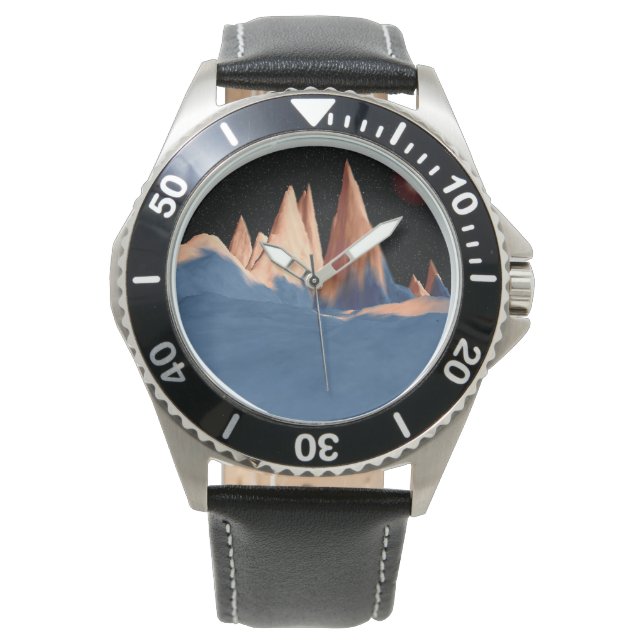 Reloj De Pulsera Paisaje de Faraway Alien (Anverso)