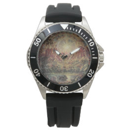 Reloj De Pulsera Paisaje de montaña (por Konstantin Bogaevsky)