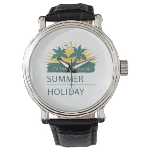 Reloj De Pulsera Paisaje de vacaciones de verano