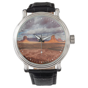 Reloj De Pulsera paisaje del valle del monumento, AZ