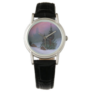 Reloj De Pulsera Paisaje invernal Caspar David Friedrich