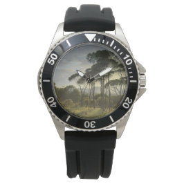 Reloj De Pulsera Paisaje italiano con pinos paraguas (Voogd)