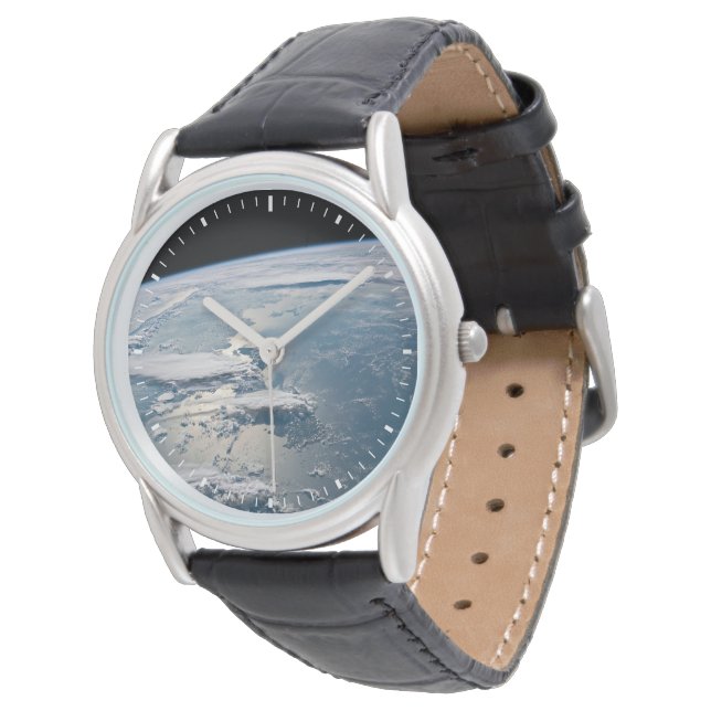 Reloj De Pulsera Paisajes nublados alrededor de Sumatra, Indonesia. (Angular)