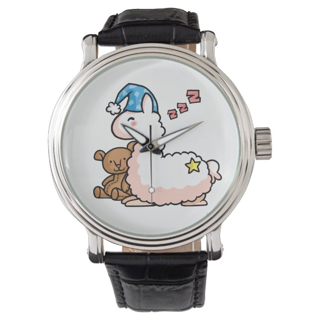 Reloj De Pulsera Pajama Llama (Anverso)