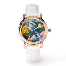 Reloj De Pulsera Pájaro arcoiris de Jay Fantasy