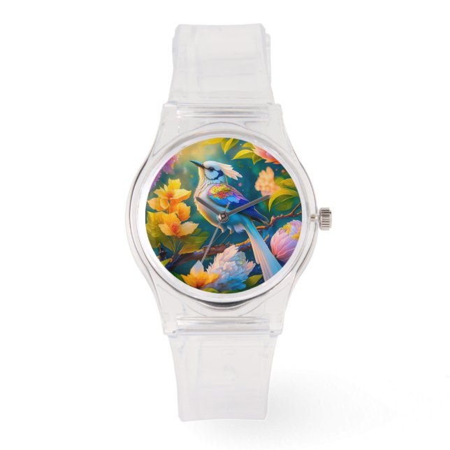 Reloj De Pulsera Pájaro arcoiris de Jay Fantasy (Anverso)