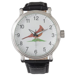 Reloj De Pulsera Pájaro cardenal del norte