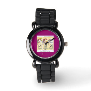 Reloj De Pulsera Pájaro Divertido Con Arma De Defensa Personal