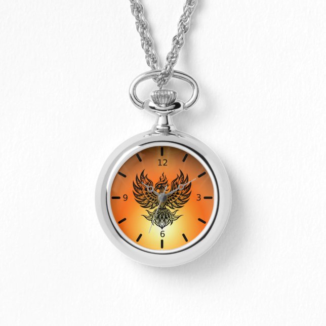 Reloj De Pulsera pájaro fénix (Anverso)