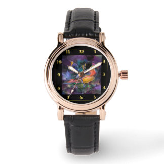 Reloj De Pulsera Pájaro multicolor