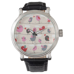 Reloj De Pulsera Pájaros en amor