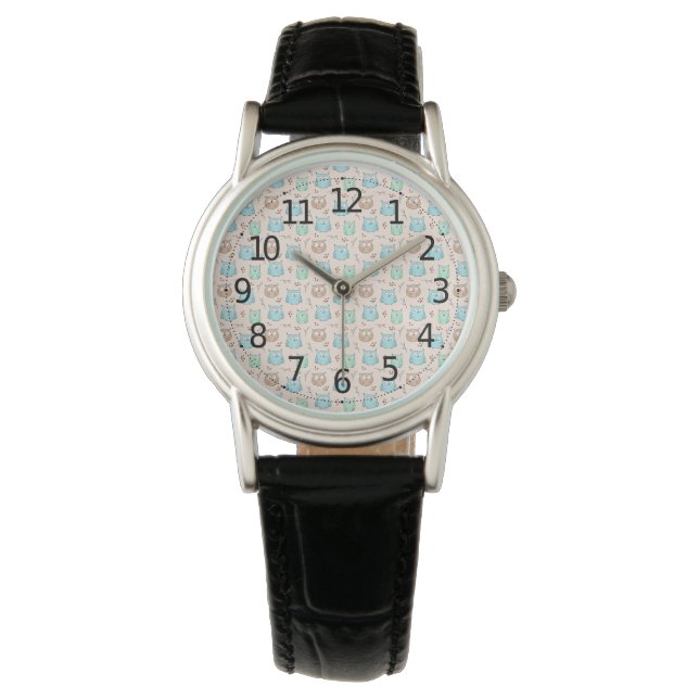 Reloj De Pulsera Pájaros pequeños y adorables | (Anverso)