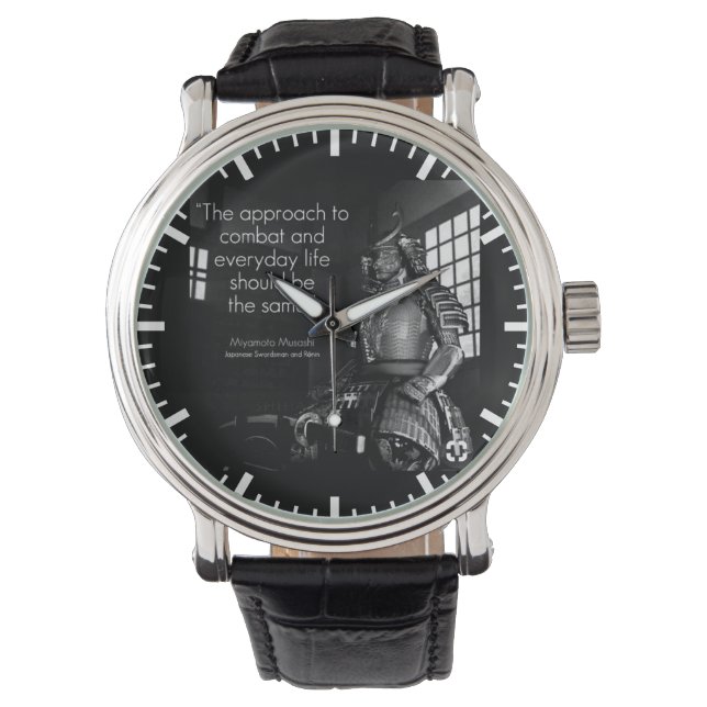 Reloj De Pulsera Palabras de artes marciales inspiradoras - Combate (Anverso)