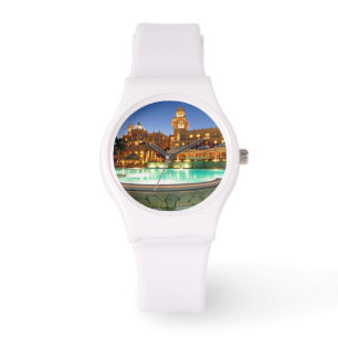 Reloj De Pulsera Palacio De La Ciudad Perdida Y Piscina