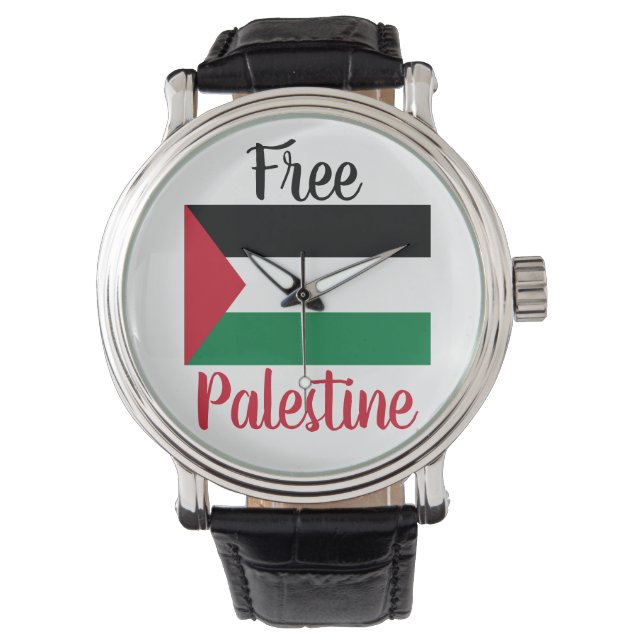 Reloj De Pulsera Palestina Libre (Anverso)