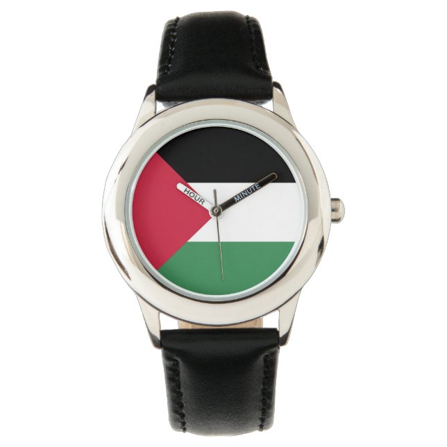 Reloj De Pulsera Palestine Flag Emblem (Anverso)