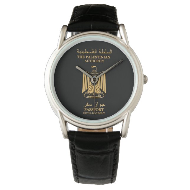 Reloj De Pulsera Palestine passport wristwatch (Anverso)