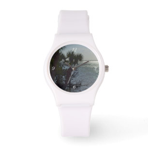 Reloj De Pulsera Palmeras del río Banana