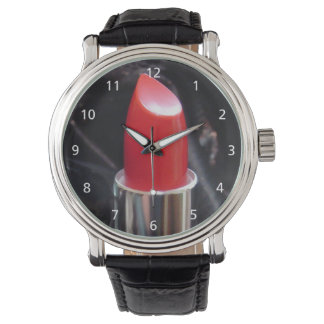 Reloj De Pulsera Palo de labios rojo