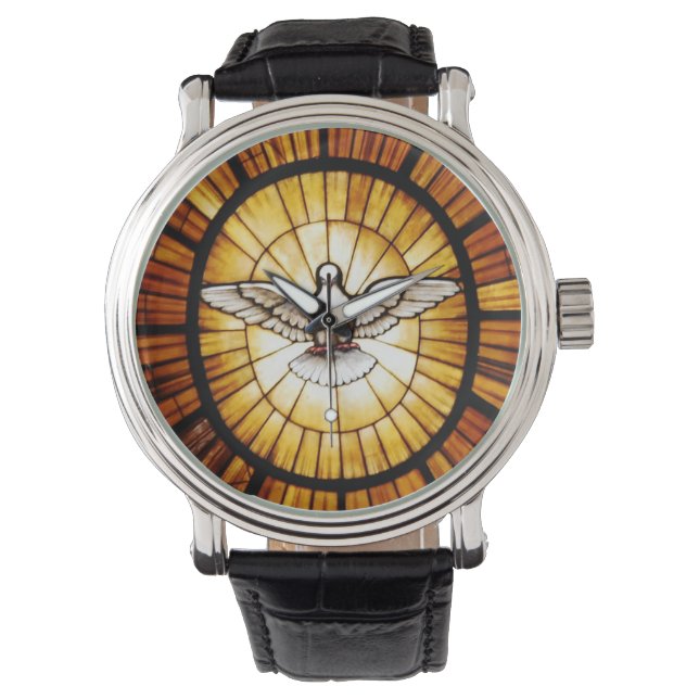 Reloj de pulsera Paloma del Espíritu Santo Vatican (Anverso)