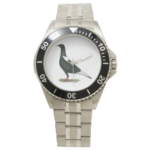 Reloj De Pulsera Paloma negra voladora