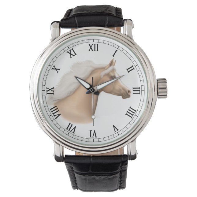 Reloj De Pulsera Palomino Arabian Horse Watch (Anverso)