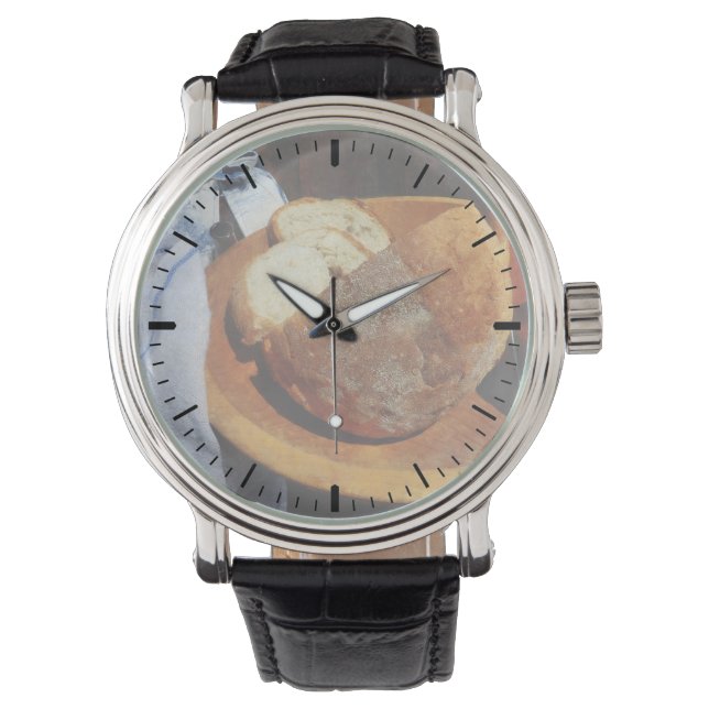 Reloj De Pulsera Pan casero (Anverso)