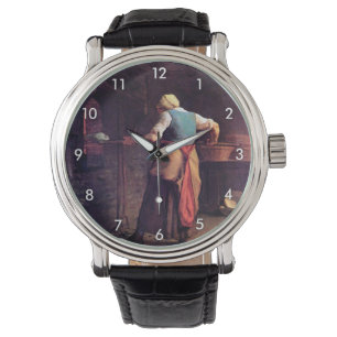 Reloj De Pulsera Pan de pan para mujeres, mijo Jean-Francois