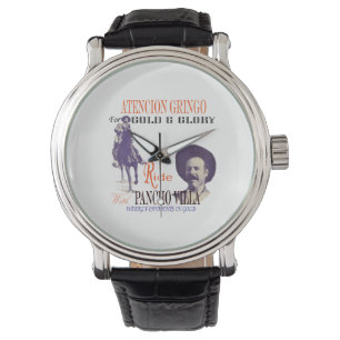 Reloj De Pulsera Pancho Villa 🔥 Héroe General Mexicano
