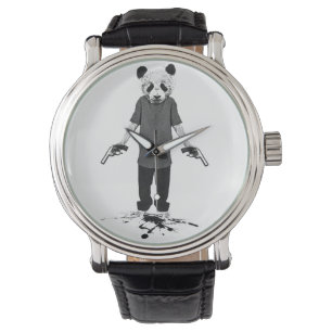 Reloj De Pulsera Panda asesino