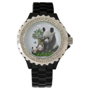 Reloj De Pulsera Panda Bears