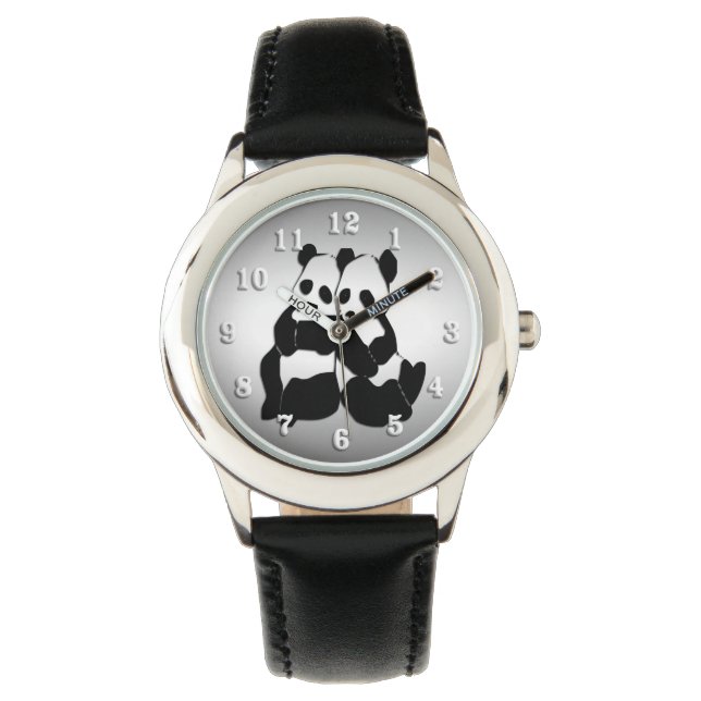 Reloj De Pulsera Panda Bears (Anverso)