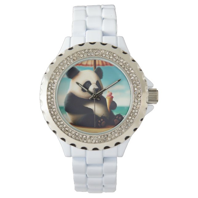 Reloj De Pulsera Panda Bears (Anverso)