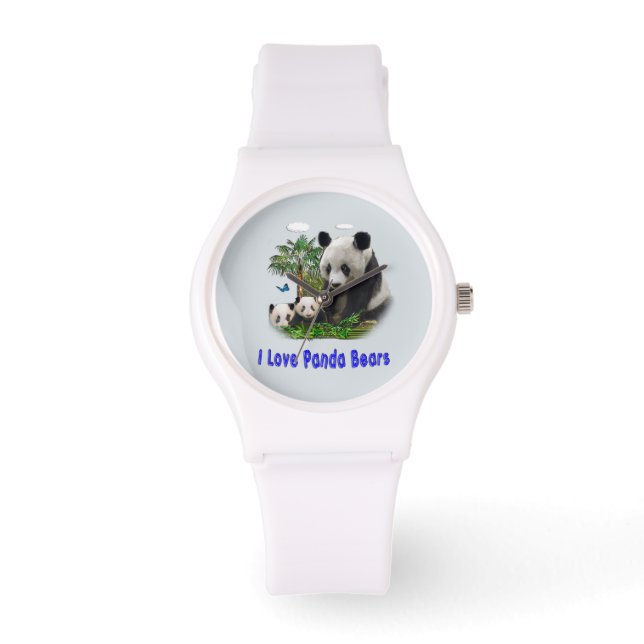 Reloj De Pulsera Panda Bears (Anverso)