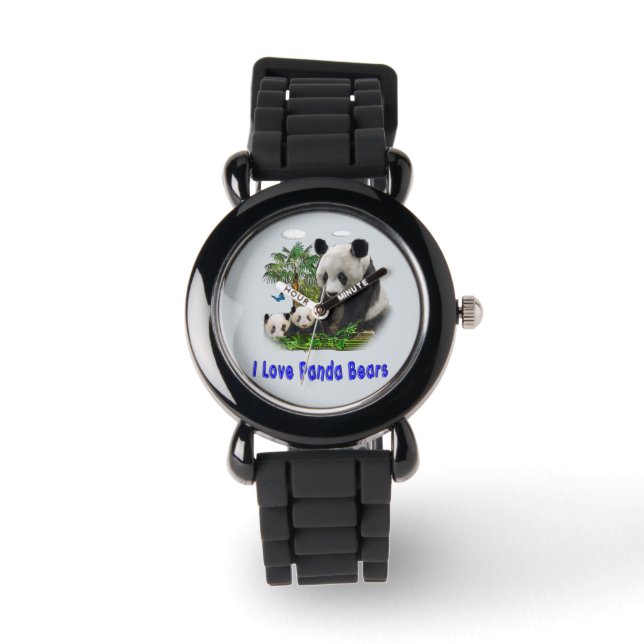 Reloj De Pulsera Panda Bears (Anverso)