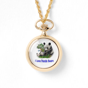 Reloj De Pulsera Panda Bears