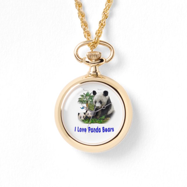 Reloj De Pulsera Panda Bears (Anverso)