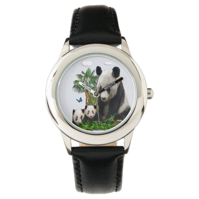 Reloj De Pulsera Panda Bears (Anverso)
