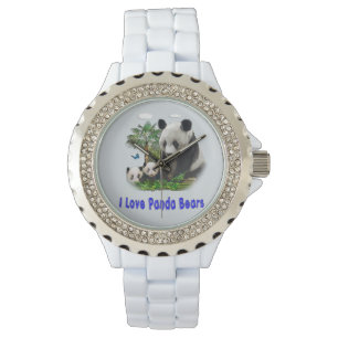 Reloj De Pulsera Panda Bears