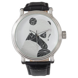 Reloj De Pulsera Panda geométrica