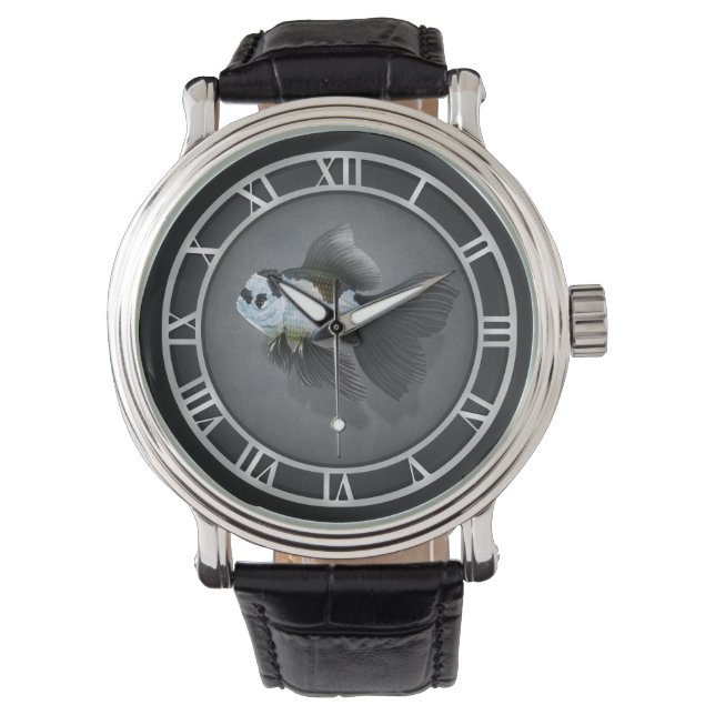 Reloj De Pulsera panda oranda dorada watch (Anverso)