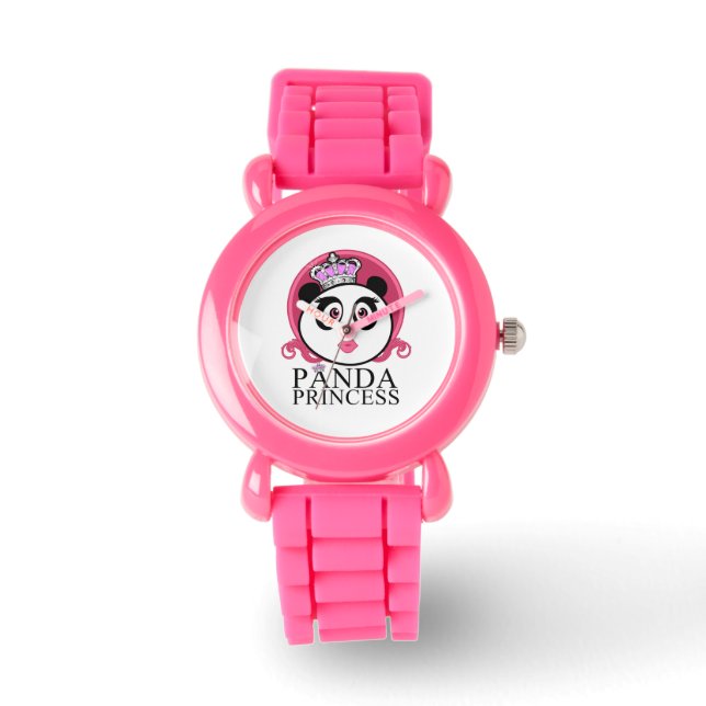 Reloj De Pulsera Panda Princess (Anverso)