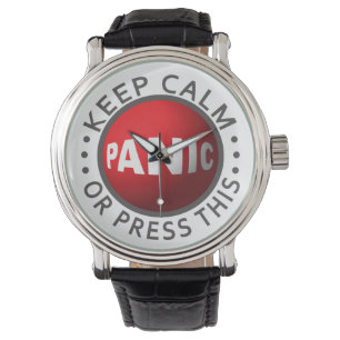 Reloj De Pulsera Panic Button watches